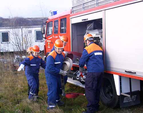 Abschlussübung in Klein-SM
