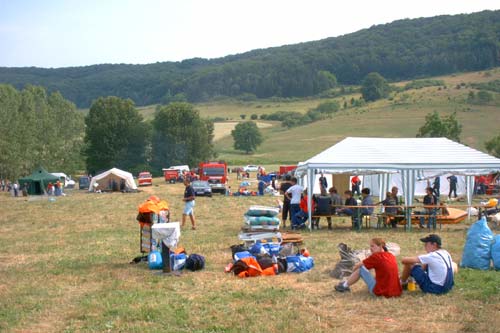 Bild vom Zeltlager