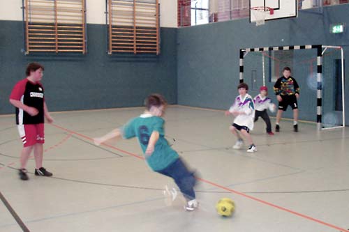 Fußball KJF AK 10-14 Schuss
