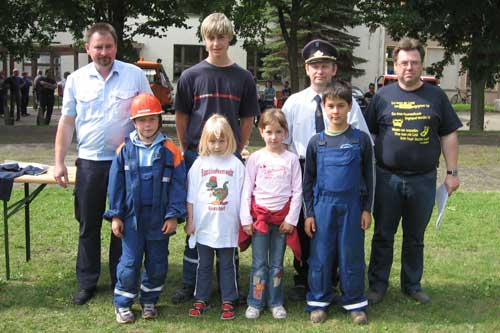 Siegerehrung Zeltlager 2007 - Bambinis