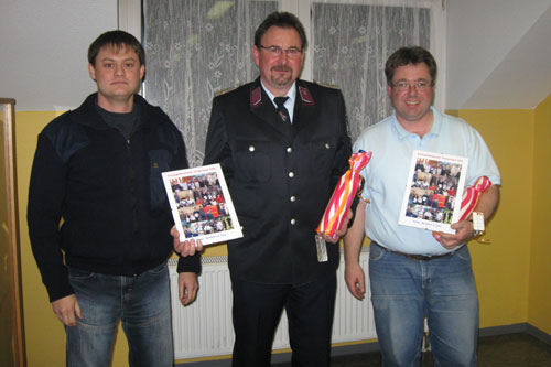 Bernhard und Jens Auszeichung