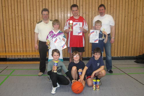 Basketball Schwallungen Sieger