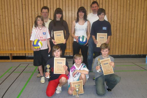 Volleyball Schwallungen Sieger