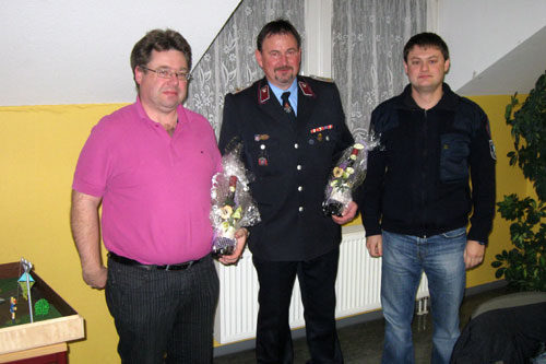 Bernhard und Jens Auszeichung
