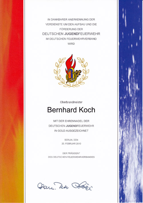 Auszeichnung